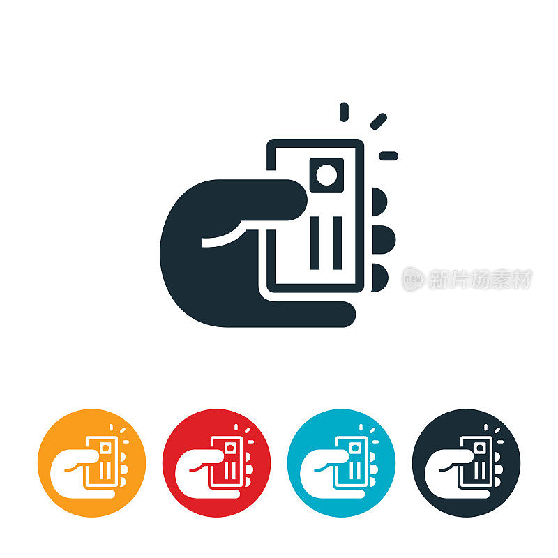 Hand Holding Credit Card Icon